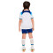 Conjunto Inglaterra Primera Equipación Stadium Mundial Qatar 2022 Niño White-Blue Fury-Blue Void