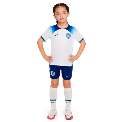 Kids England Home Kit Stadium World Cup Qatar 2022 Kit 