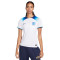 Camiseta Inglaterra Primera Equipación Stadium Mundial Qatar 2022 Mujer White-Blue Fury-Blue Void