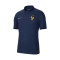 Camiseta Francia Primera Equipación Match Mundial Qatar 2022 Midnight Navy