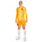 Pantalón corto Holanda Primera Equipación Stadium Mundial Qatar 2022 Orange Peel-Black