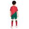 Conjunto Portugal Primera Equipación Stadium Mundial Qatar 2022 Niño Pepper Red-Gorge Green-Gold Dart