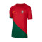 Camiseta Portugal Primera Equipación Match Mundial Qatar 2022 Pepper Red-Gold Dart