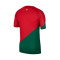 Camiseta Portugal Primera Equipación Match Mundial Qatar 2022 Pepper Red-Gold Dart