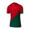 Camiseta Portugal Primera Equipación Stadium Mundial Qatar 2022 Mujer Pepper Red-Gold Dart