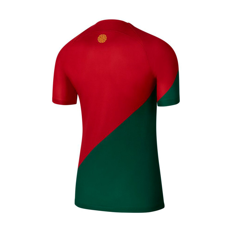 Koszulka Nike Portugal Primera Equipaci\u00f3n Stadium Mundial Qatar 2022 Mujer Pepper Red-Gold Dart ...