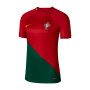 Portugal Primera Equipación Stadium Mundial Qatar 2022 Mujer