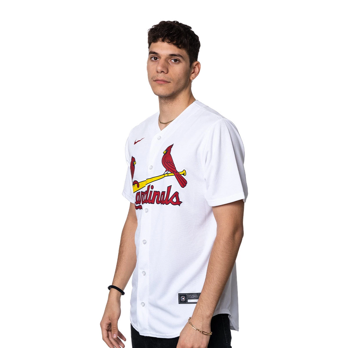 Jersey Nike Replica Home Jersey St. Louis Cardinals White Futbol Emotion