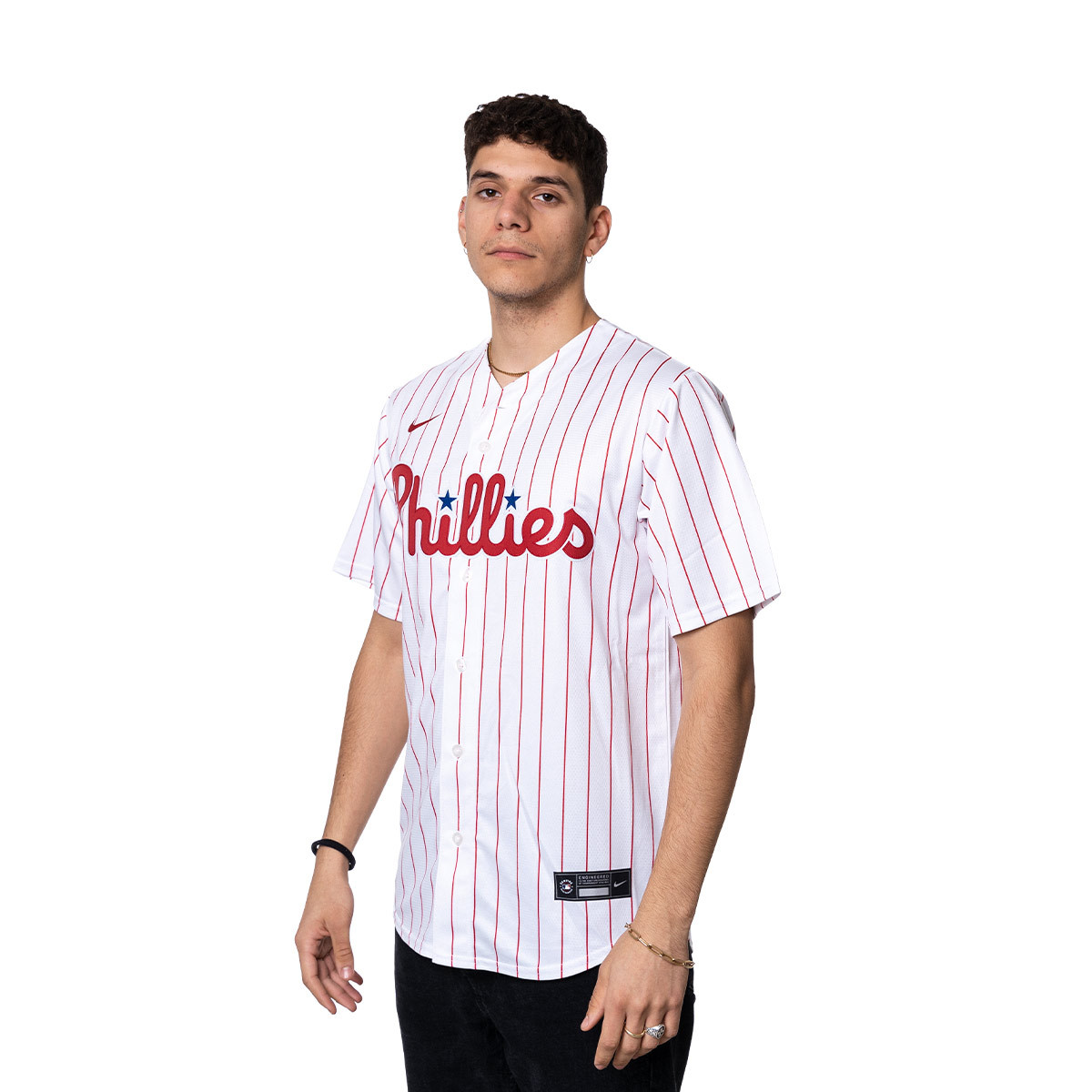 Philadelphia Phillies Mens Nike Replica Home Jersey - White