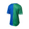 Camiseta Serif Pinstripe Block Baseball Shirt Blue-Green-White