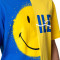 Camiseta Signature Split Smiley Yellow-Blue
