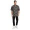 Camiseta Small Signature Paisley Black-Cream