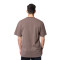 Camiseta Small Signature Destroyed Dark Taupe