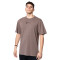 Camiseta Small Signature Destroyed Dark Taupe