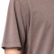 Camiseta Small Signature Destroyed Dark Taupe