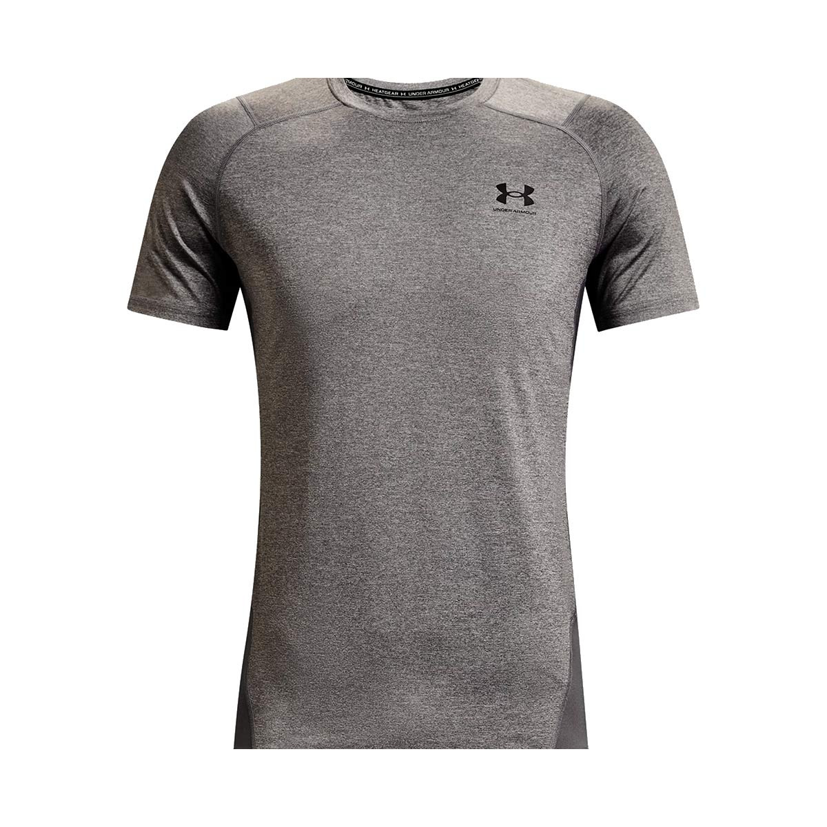 Camiseta Under Armour Heatgear® Fitted Slee Grey - Fútbol Emotion