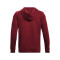Sudadera essential fleece hoodie Red