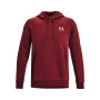 essential fleece hoodie Czerwony