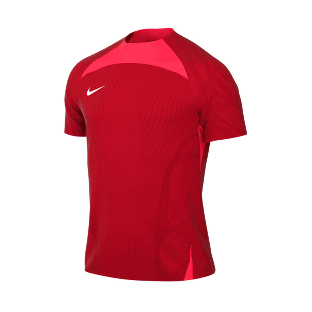 Camiseta Nike Vaporknit m/c crimson-White - Fútbol Emotion