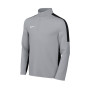 Kids Academy 23 Drill Top-Wolf Grey-Black