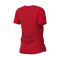 Camiseta Academy 23 Training m/c Mujer University Red-Gym Red