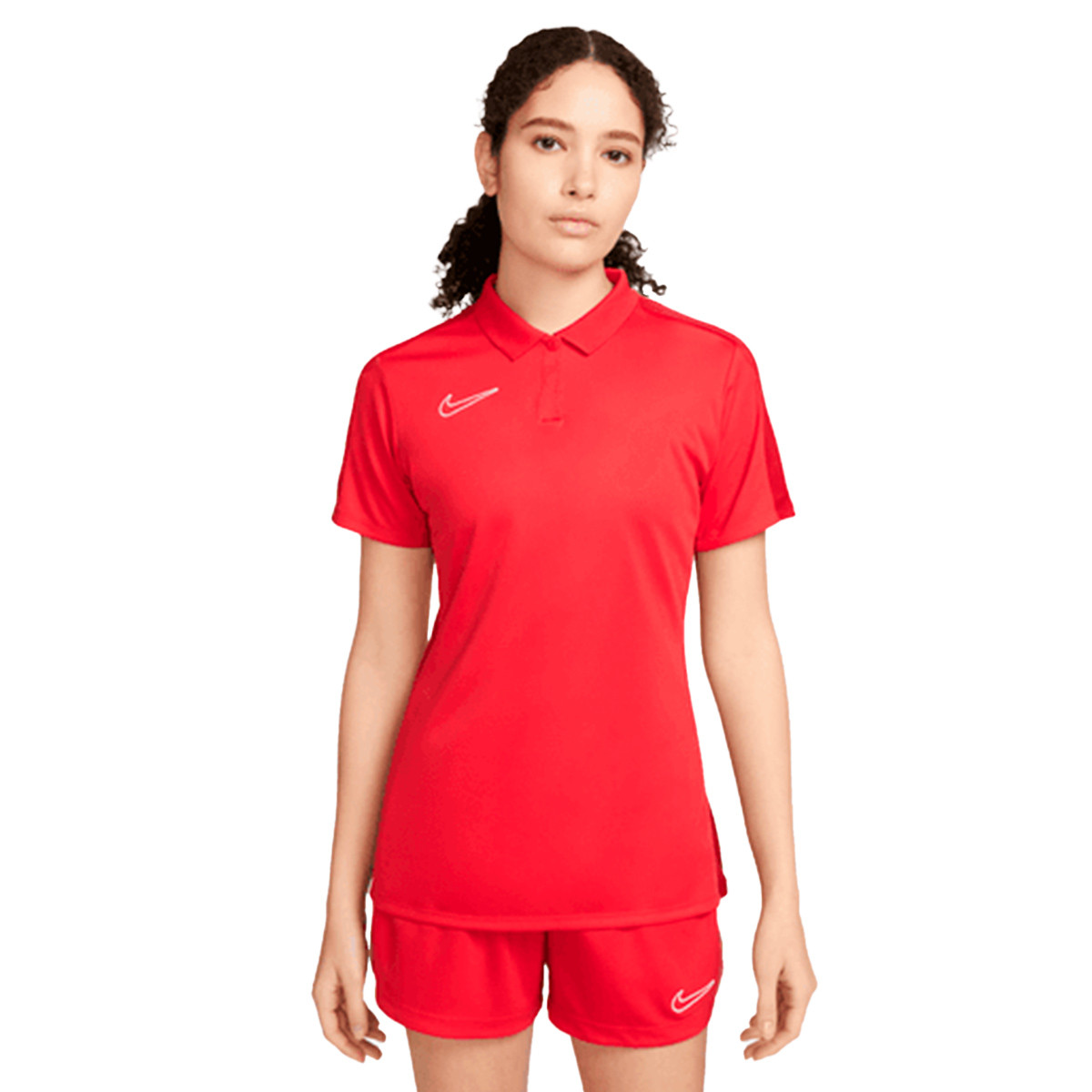 Polo Nike Academy 23 m/c Mujer University Red-Gym Red - Emotion