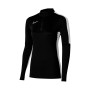 Academy 23 Drill Top Mujer-Black-White