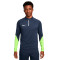 Sudadera Dri-Fit Strike 23 Drill Top Obsidian-Volt-Barely Volt