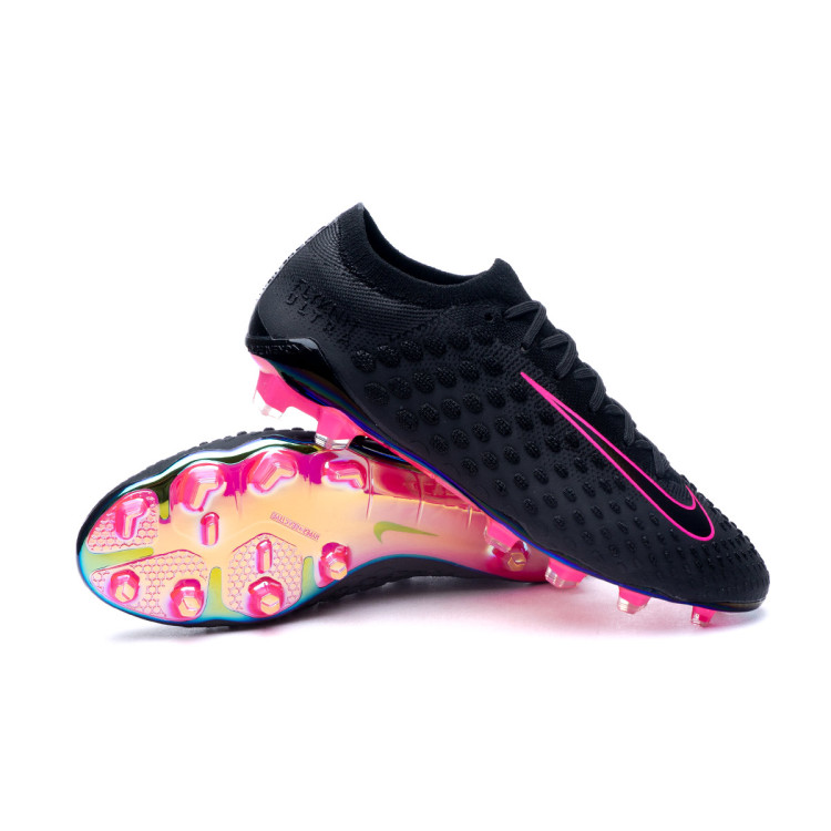 nike phantom ultra venom black and pink