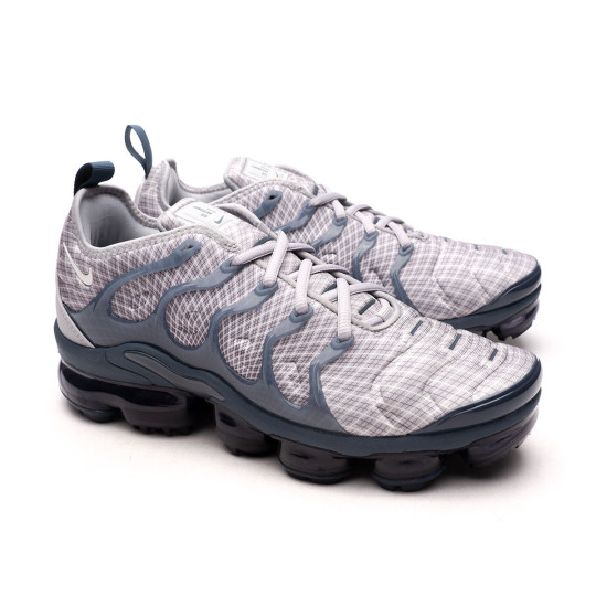 Grifo Motel pastel Zapatilla Nike Air VaporMax Plus Wolf Grey-White-Dark Grey-Orange - Fútbol  Emotion