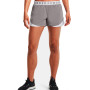 Pantalón corto Play up 3.0 Mujer True Gray Heather-White-White