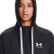 Chaqueta Under Armour Rival Fleece Full Zip Hoodie Mujer