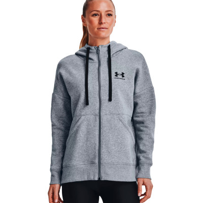 Casaco Rival Rleece Full Zip Hoodie Mulher