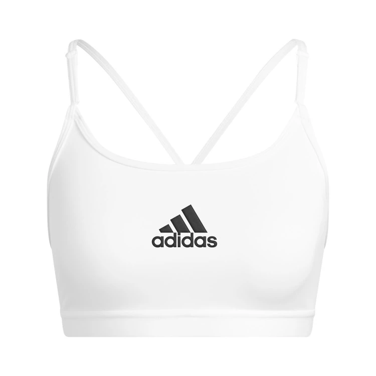 Brasier adidas Aerorreact Mujer White Futbol Emotion