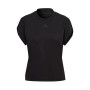 Floral t mujer Black