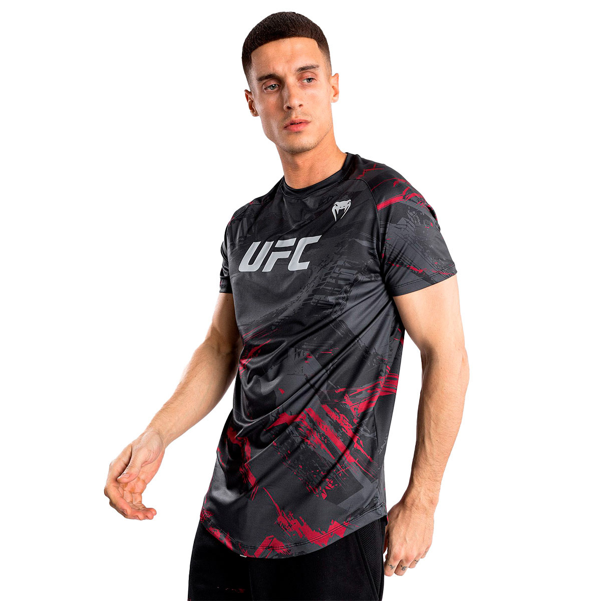 T-Shirt Technique Homme Personnalisé UFC Venum Authentic Fight Night 2.0 -  Champion