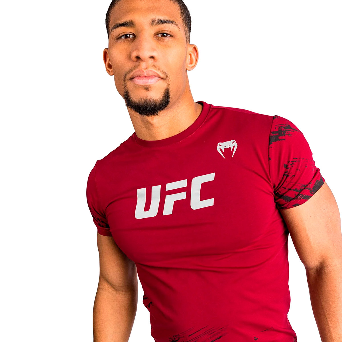 Camiseta Venum UFC Authentic Fight Week Red Fútbol