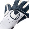 Guante Absolutgrip Tight HN Niño White-Blue