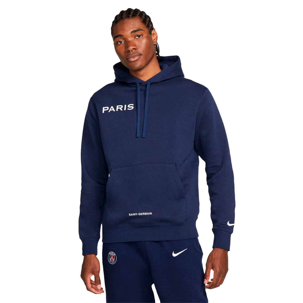 Sudadera Nike Paris FC Fanswear 2022-2023 Midnight Navy - White - Fútbol Emotion