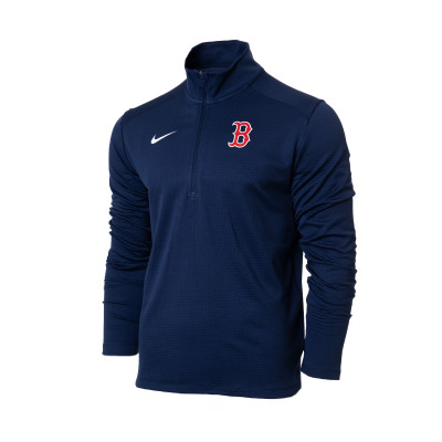 Sweatshirt Team Agility Logo Pacer Half Zip Boston Red Sox
