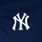 Sudadera Team Agility Logo Pacer Half Zip New York Yankees Midnight Navy