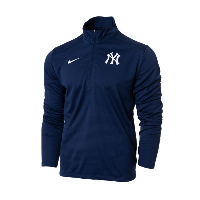 Sweatshirt Team Agility Logo Pacer Half Zip New York Yankees