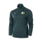 Sweatshirt Nike Team Agility Logo Pacer Half Zip Oakland Athletics