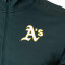 Sweat Nike Team Agility Logo Pacer Half Zip Oakland Athletics