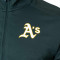 Nike Team Agility Logo Pacer Half Zip Oakland Athletics Sweatshirt