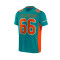 Camiseta Ss Franchise Fashion Top Miami Dolphins New Aqua/Dark Orange