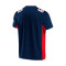 Camiseta Franchise Fashion Top New England Patriots Athletic Navy-Athletic Red