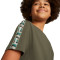 Camiseta Essentials Tape Camo Niño Green Moss