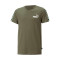 Camiseta Essentials Tape Camo Niño Green Moss