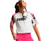 Camiseta Essentials+ Street Art Raglan Aop Niña White